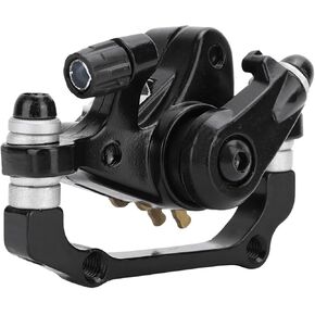 Yosoo Bike Brake Caliper, Aluminum Disc Brake Caliper Set Universal Electric Bike Mechanical Disc Brake Calipers, Front Rear Mechanical Disc Brake Calipers Accessories Tool