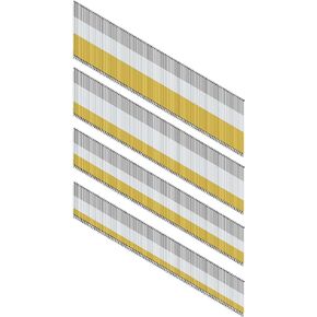 15 Gauge 34-Degree DA Series Angled Finish Nails, Galvanized Assorted Size Project Pack for Pneumatic, Electric Angled Finish Nailer or Nail Gun (Assorted sizes-2)