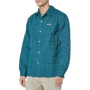 Columbia Landroamer™ Quilted Shirt Jacket Dark Stone 2XL