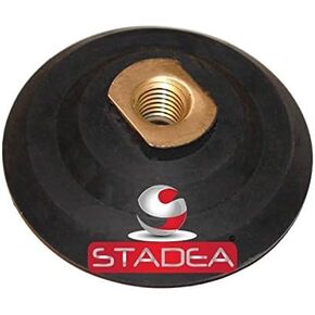 Stadea RBP102F Hook and Loop Rubber Backing Pad - 4" Rigid Back Holder/Backer Pad