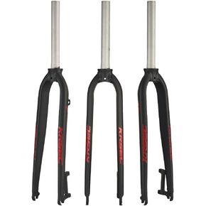 27.5/29 inch Mountain Bike Rigid Forks Bike Fork Travel 120mm Quick Straight MTB Rigid Fork Disc Brake StraighTube Lockout Ultralight Mountain Bike Front Forks