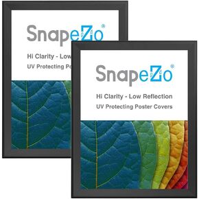 إطارات ملصقات SnapeZo فضية مقاس 36 × 48 بوصة، إطار كبس للتحميل الأمامي، هيكل من الألومنيوم مقاس 1.7 بوصة، مثبت على الحائط