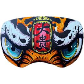 غطاء عدسة تزلج من الألياف الدقيقة، غطاء نظارة ثلج قابل للتمدد in Kuwait