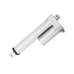 Progressive Automations 24V Mini Linear Actuator - 56 lbs Force, 6 inches Stroke, IP65 for Food and Beverages, Home and General Automation, Brushed DC Electric Motor, PA-01-6-56-N-24VDC