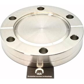 Conflat flange CF 2.75" blind flange blank flange, non-rotatable, thru holes (Pack of 1PC)