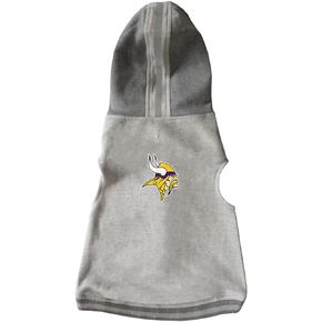 Little Earth NFL Minnesota Vikings Team Dog برقبة دائرية، متوسط، أرجواني