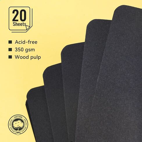 Lightwish Square Watercolor Journal,Cold Press,140lb/300gsm,Acid-Free,100% Cotton Watercolor Paper Sketchbook,20 Sheets,7.48 * 7.48 in,Ideal for Artists and Students in Saudi Arabia