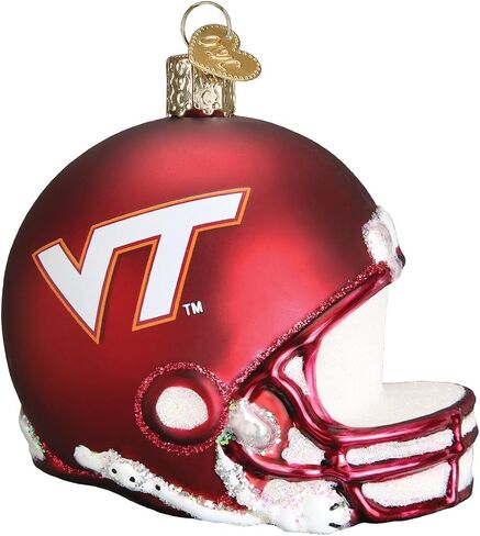 Old World Christmas Ornaments: Virginia Tech Glass Blown Ornaments for Christmas Tree, Hoodie in Saudi Arabia