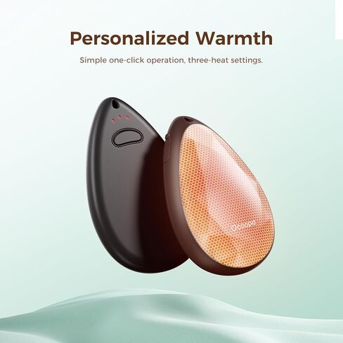OCOOPA UT4 Rare Rechargeable Hand Warmers 2 Pack, Portable, Stylish, Diamond-Shape Magnetic Electric Handwarmer, Reusable Pocket Heater, Raynaud, Hiking, Christmas, Tech Gifts for Women Camping in Saudi Arabia