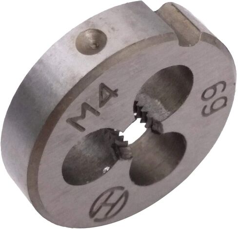 Yodaoke HSS M4 x 0.7mm Taper and Plug Tap and M4 x 0.7mm Die Metric Thread Right Hand in Saudi Arabia