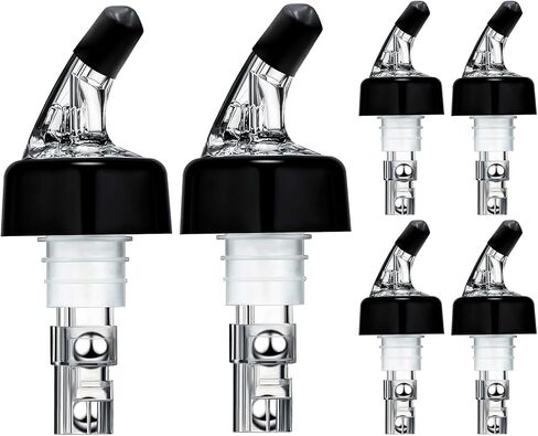 3 Pack Measured Liquor Pour Spout, Liquor Bottle Pourers, Measure Pour Spout for Liquor Bottles, Bottle Pourers for Alcohol, Shot Pourer Cocktail Liquor Dispenser Bar Bartending Tool -1oz/30ml in Saudi Arabia