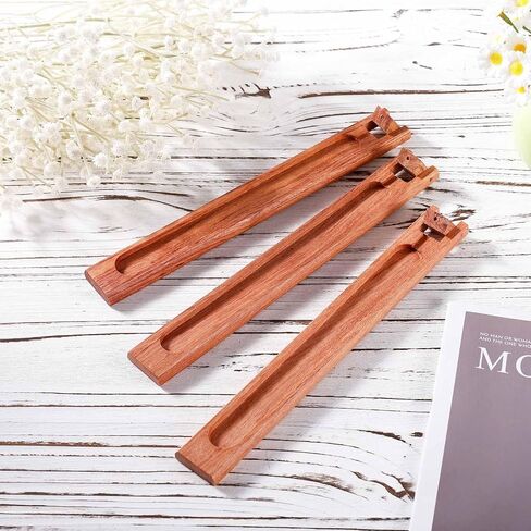 3pcs Incense Holder for Sticks, 9.49 Inch Length Incense Sticks Ash Holder Wooden Incense Stick Organizer Burner Spa Relaxation Supply for Yoga Meditation Gift, 0.08 Inch Diameter Hole in Saudi Arabia