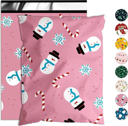 Bees Poly Mailer 10x13 Inch 100 Pcs, Waterproof Shipping Bags for Clothing, Tear-Resistant Mailier Bags, Strong Mailing Bags with Self-Seal in Saudi Arabia
