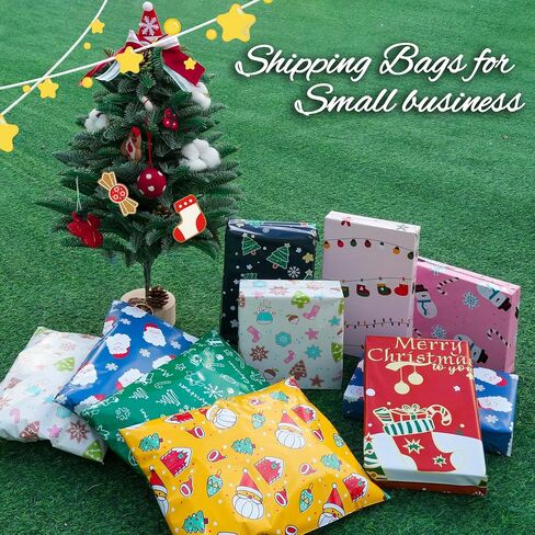 Bees Poly Mailer 10x13 Inch 100 Pcs, Waterproof Shipping Bags for Clothing, Tear-Resistant Mailier Bags, Strong Mailing Bags with Self-Seal in Saudi Arabia