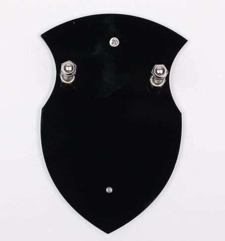 WANLIAN Sword Cards Sword Stand Wall Mounted Sword Wall Card Acrylic Sword Wall Display Card Shield Sword Stand with Hardware (1 piece black) in Saudi Arabia