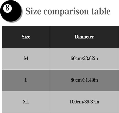 Cecailin® 8 Ball Rug,24 inch/60cm 8 Ball Decor,Fluffy Rug,Double Rubber Sole,Rugs for Bedroom Aesthetic,Graphic Rugs,Y2K Rug,Suitable for Bathrooms,Bedrooms, Children's Rooms,Machine Washable in Saudi Arabia