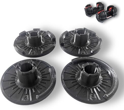 أقراص بديلة 2، 3، 4، 5 لـ Nautilus/Bowflex 552 SelectTech سلسلة الدمبل القابلة للتعديل 2 in Saudi Arabia