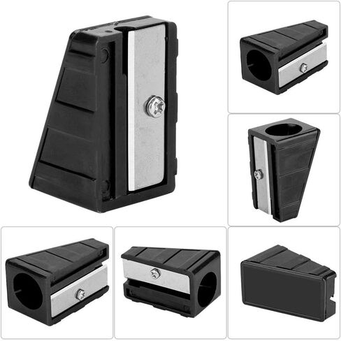 أداة تشذيب طرف جديلة معدنية عملية، أداة تشكيل طرف جديلة، لملحقات معدات البلياردو (أسود) in Kuwait