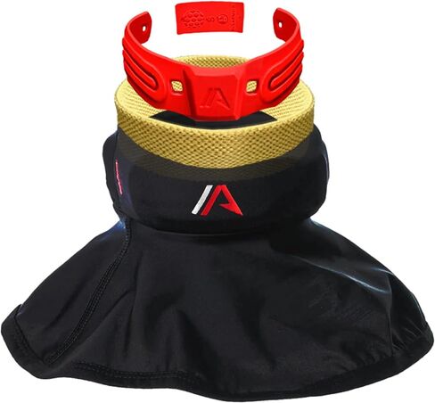 IceArmax Hockey Neck Guard Reinforced Protection from Both Hits and Cuts Youth and Kids Sizes from XS to XXL Helps to Avoid Knock Injuries and Skate Lacerations in Saudi Arabia