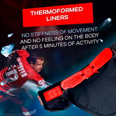 IceArmax Hockey Neck Guard Reinforced Protection from Both Hits and Cuts Youth and Kids Sizes from XS to XXL Helps to Avoid Knock Injuries and Skate Lacerations in Saudi Arabia