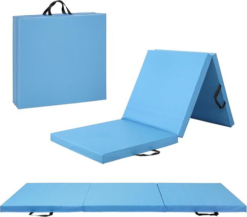 CAP Barbell All Purpose Folding Anti Tear Exercise Training Aerobic Fitness Gym & Gymnastics Balance Mat | Multiple colors in Saudi Arabia