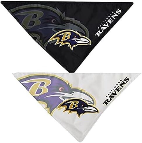 Littlearth Unisex-Adult NFL Las Vegas Raiders Home and Away Pet Bandana Set, Team Color, Large in Saudi Arabia