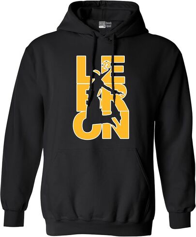 L23 23 LA Basketball Sports Fan Wear DT Sweatshirt Hoodie in Saudi Arabia
