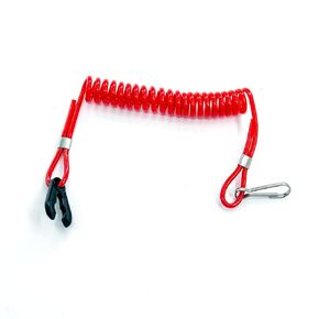 YoHa Boat Engine Safety Kill Stop Switch Lanyard Emergency Cut Off Cord for Yamaha Tohatsu Outboard Motors