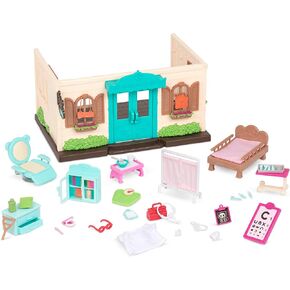 Li’l Woodzeez – Tickle-Your-Taste-Buds Bakery – Dollhouse Playset with Furnitures & Accessories – Pretend Play Toy for Kids Age 3+ in Kuwait