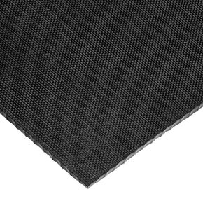 USA Sealing BULK-RS-N60TXT-20 Textured Neoprene Rubber Sheet, No Adhesive, 60A, 1/16" Height, 12" Width, 24" Length