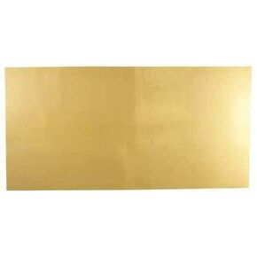 Rubber Sheet, Natural Gum Rubber Width 24 in, Rubber Length 12 in, Rubber Thickness 3/8 in, 40A
