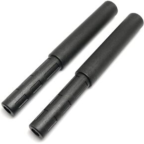Golf Shaft Extension 2PCS 0.580-0.595Inch 5Inch Length Golf Club Steel Shaft Extension Golf Club Spare Parts Repair Equipment for Iron Wood Putter