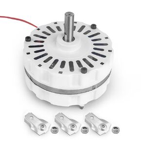 F0510B2944 F0510B2497 Attic Fan Motor Replacement for Lomanco Lomancool 2000 & Add-A-Vent 1800 Series Roof Mount Power Vent Motor - 120V, 1100RPM Motor, 3.4 Aamps, 1/10HP