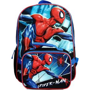 Bioworld Spider-Man With Miles Morales 5-Piece 16" Youth Backpack Set