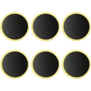 Black Round Tyre Tube Patches No-Glue Tire Repairing Repair Tool Bike Bicycle Inner Tube Patches Bicycle Fix Tool Bike Tire Repair Kits Tires and Tubes