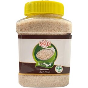 Swad Isabgol - Psyllium Husk 5.6oz, 5.64 Ounce (Pack of 1), Yellow/Brown