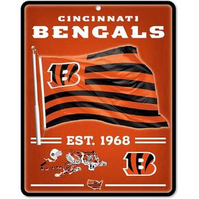 Cincinnati Bengals Americana Banner Flag Sign