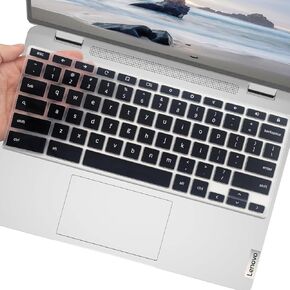 Keyboard Cover for Lenovo Chromebook Flex 3 11"/Lenovo Chromebook C340 C330 11.6" / Lenovo IdeaPad Flex 3 11.6"/ Lenovo Chromebook 100e 300e 500e N23 N22 N21 N20 11.6",Ombre Pink
