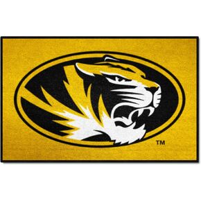 FANMATS 3283 Missouri Tigers Starter Mat Accent Rug - 19in. x 30in. | Sports Fan Home Decor Rug and Tailgating Mat