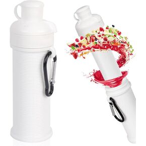 Flavor Cartridge Holder Cartridge Storage Sips Container| Fits 2 Cartridges | Compatible with Cirkul Sips | Sip Safe Travel Case Keep Fresh for Up to 10 Days | BPA Free Plastic