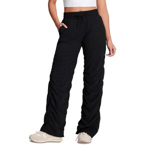 Yogipace Women's 25"/28"/31"/34" Dance Studio Lined Pants Lightweight Wrinkle Free Hiking Travel Pant
