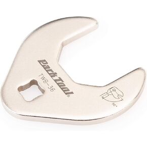 Park Tool TWB-36-36mm Crow Foot Wrench, Siliver, Silver