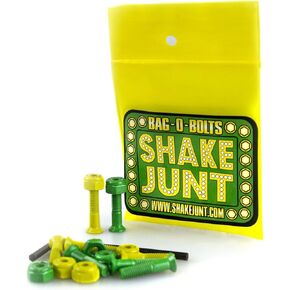 Shake Junt Bag-O-Bolts All Green/Yellow Hardware Allen (1")
