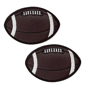 3'' Rugby Football Embroidered Hook and Loop patches, Tactical Patches for Backpack
