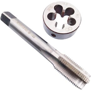 HSS M16 x 1.5mm Tap and M16 x 1.5mm Die Metric Thread Right Hand