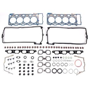 Full Engine Gasket Set with Oil Pan Gasket Set for BMW 2004-2006 545i E53 E60 X5 4.4i/2002-2005 745i 745Li E65 E66 E67/2004-2005 645Ci E63 E64/2005-2010 545i E61 11127966204