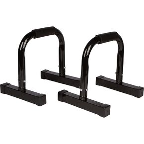 Trademark Innovations 14" Body Press, Dip, Push Up Bar Paralettes - Set of 2