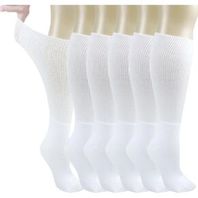 Diabetic Socks Extra Width Non Binding 3 Pairs Bariatric Sock Men Women Neuropathy Hospital Swollen Socks