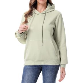 MOERDENG Women's Lightweight Active Hoodie Soft and Comfortable Hooded Sweatshirt for Sport Running Workout