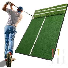 Golf Hitting Mat-Golf Mat-Golf Mats Practice Outdoor Indoor-Golf Practice Mat-Golf Precision Pro Swing Mat-Golf Training Mat-Golf Turf Mat-Training Pad Aids